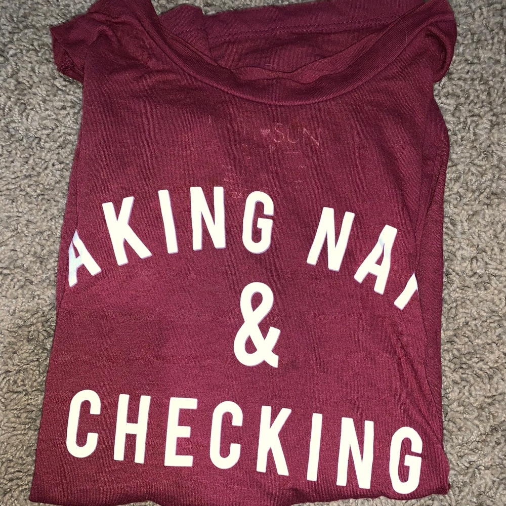 Cut off shirt